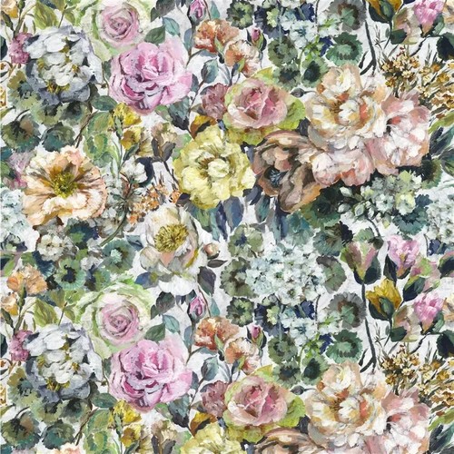 DESIGNERS GUILD FABRIC GRANDIFLORA ROSE DUSK
