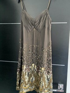 karen millen green sequin dress