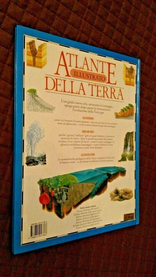 AA VV - ATLANTE ILLUSTRATO DELLA TERRA - FABBRI 1995 - Immagine 2 di 3