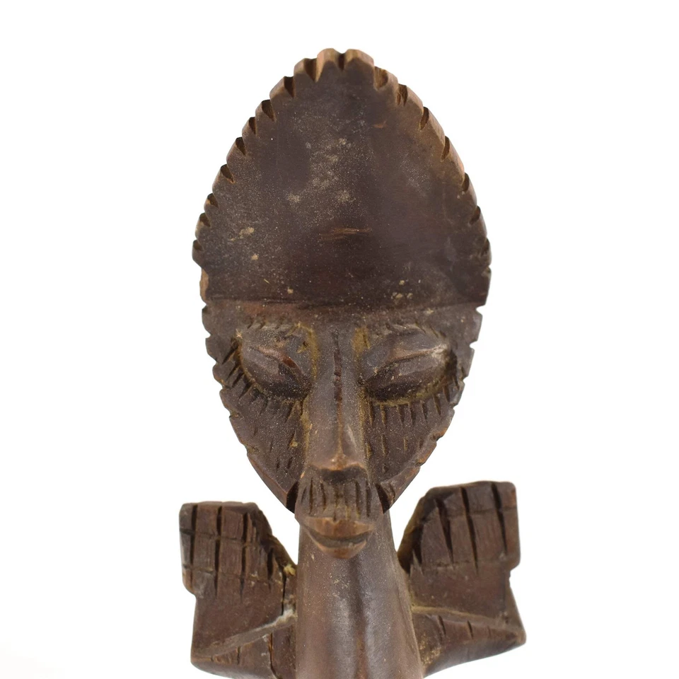 Figura de maternidad Bena Lulua miniatura 8,25 pulgadas Congo Foto 4 de 4