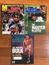 Sports Illustrated April 10, 17, 24 1989 Nick Faldo Tony Mandarich Magazines