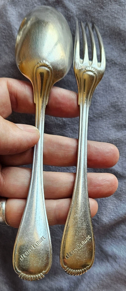 Fourchettes arts de la table, cuisine du XXe siècle et récents en argent massif