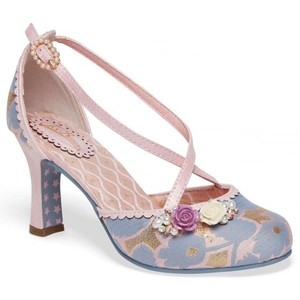 lilac court shoe
