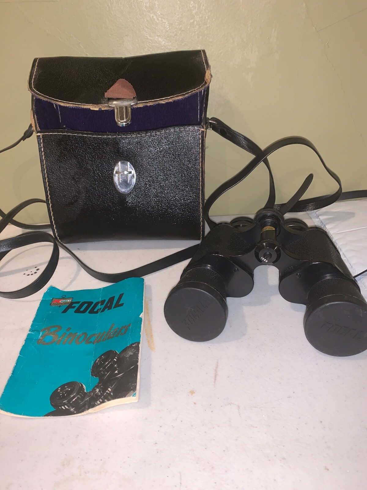 Vintage Focal Kmart 7x35 Wide Angle Binoculars w/case eBay