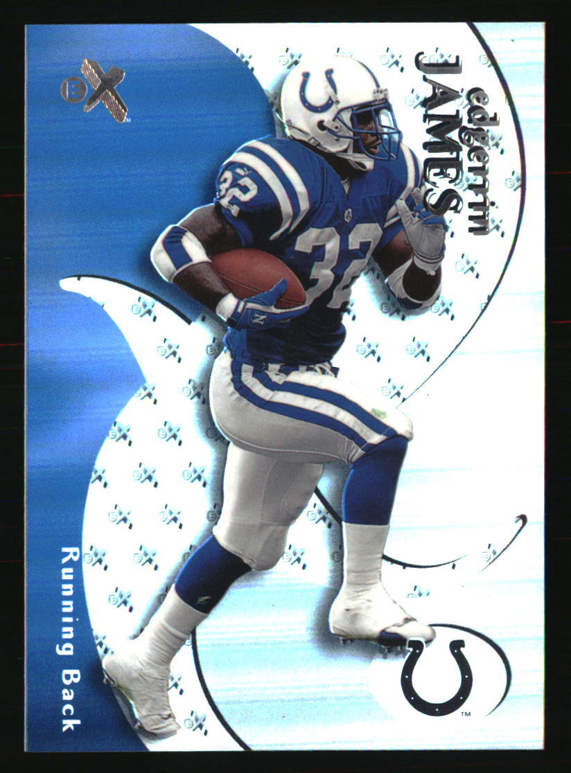 Edgerrin James 2000 Fleer E-X #30 FOOTBALL Card