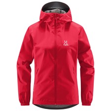 Haglofs Womens Betula Gtx Waterproof Jacket - Scarlet