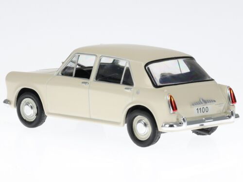 Morris 1100 1967 white diecast model car ABADD106 in acrylic show case Hachette - Picture 3 of 4