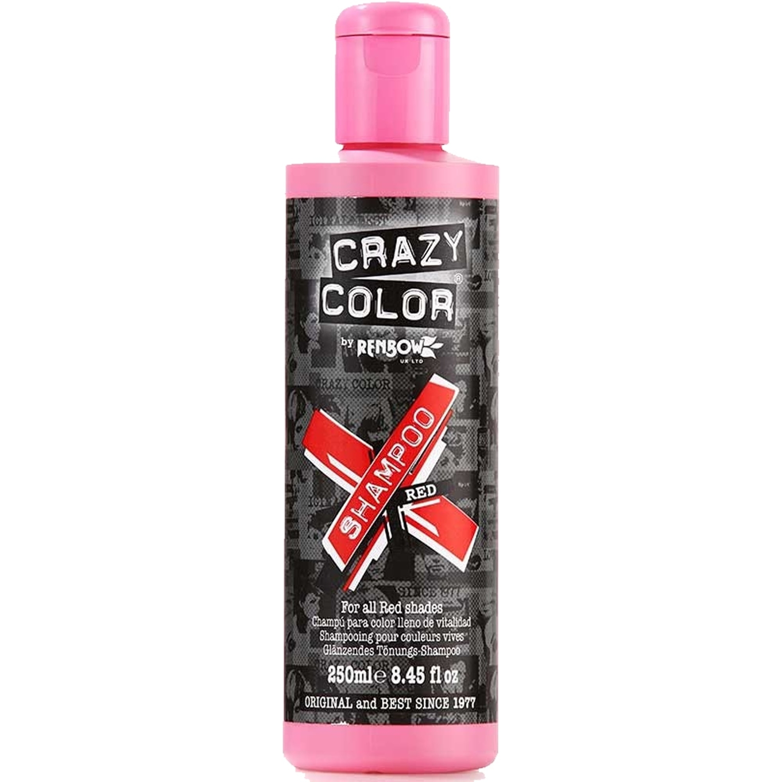 Renbow Crazy Color Crazy Color Hair Shampoo Red 250ml