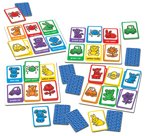 Red Dog, Blue Dog ~ match Colour lotto by Orchard Toys Age 2 ~ 5 - Picture 2 of 5