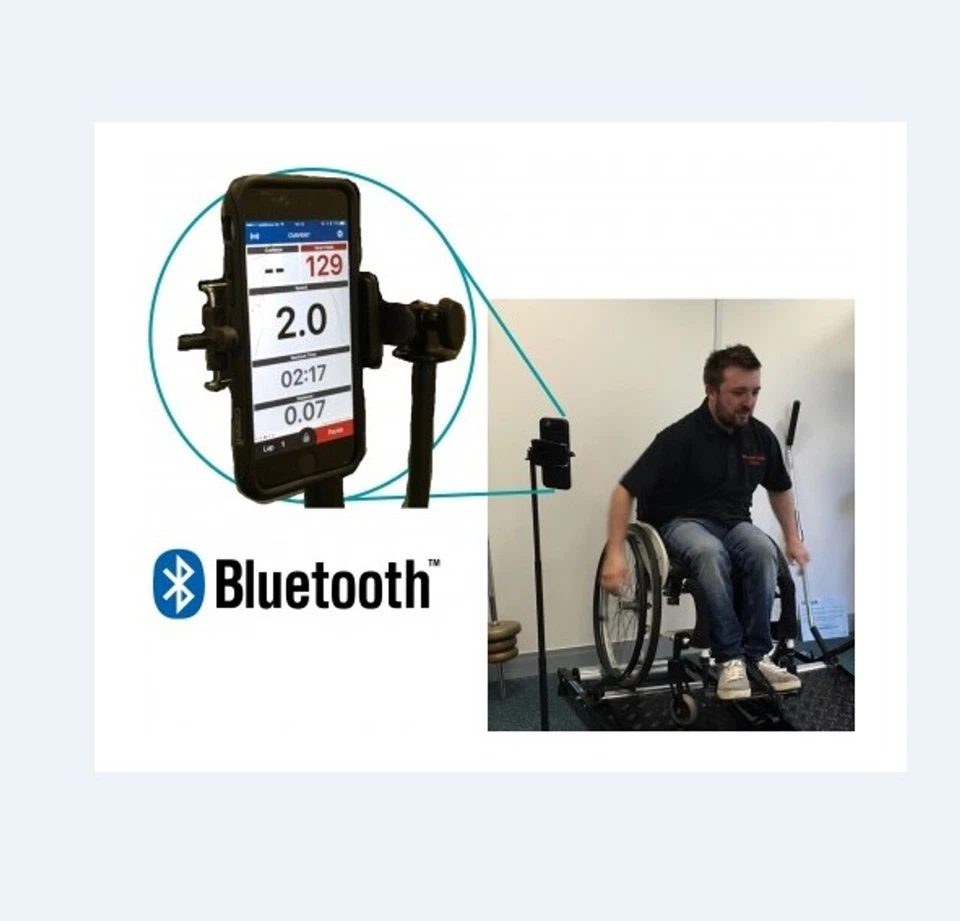 Rodillo de entrenamiento físico para silla de ruedas Invictus Active Foto 4 de 4