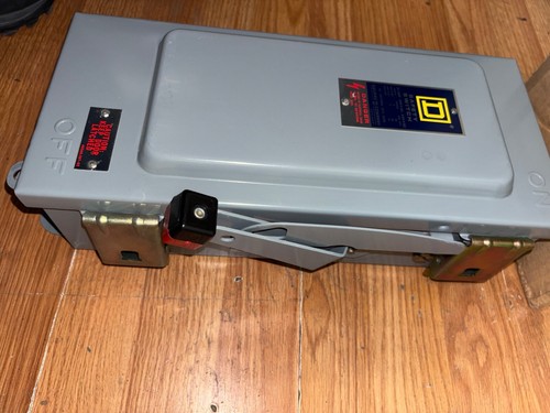 NEW SQUARE D HU361AWKEI HEAVY DUTY SAFETY SWITCH . S3 - Picture 4 of 7