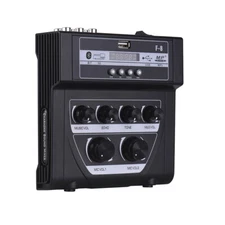 Home/Outdoor Karaoke Mixer Microphone Stereo Audio Echo Sound Console USB Play