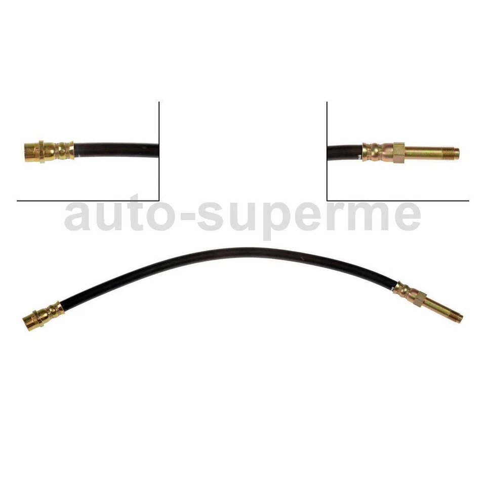 Комплект переднего заднего тормозного шланга 4 шт для 2007 2008 Dodge Sprinter 2500 3,5 л - Изображение 4 из 4