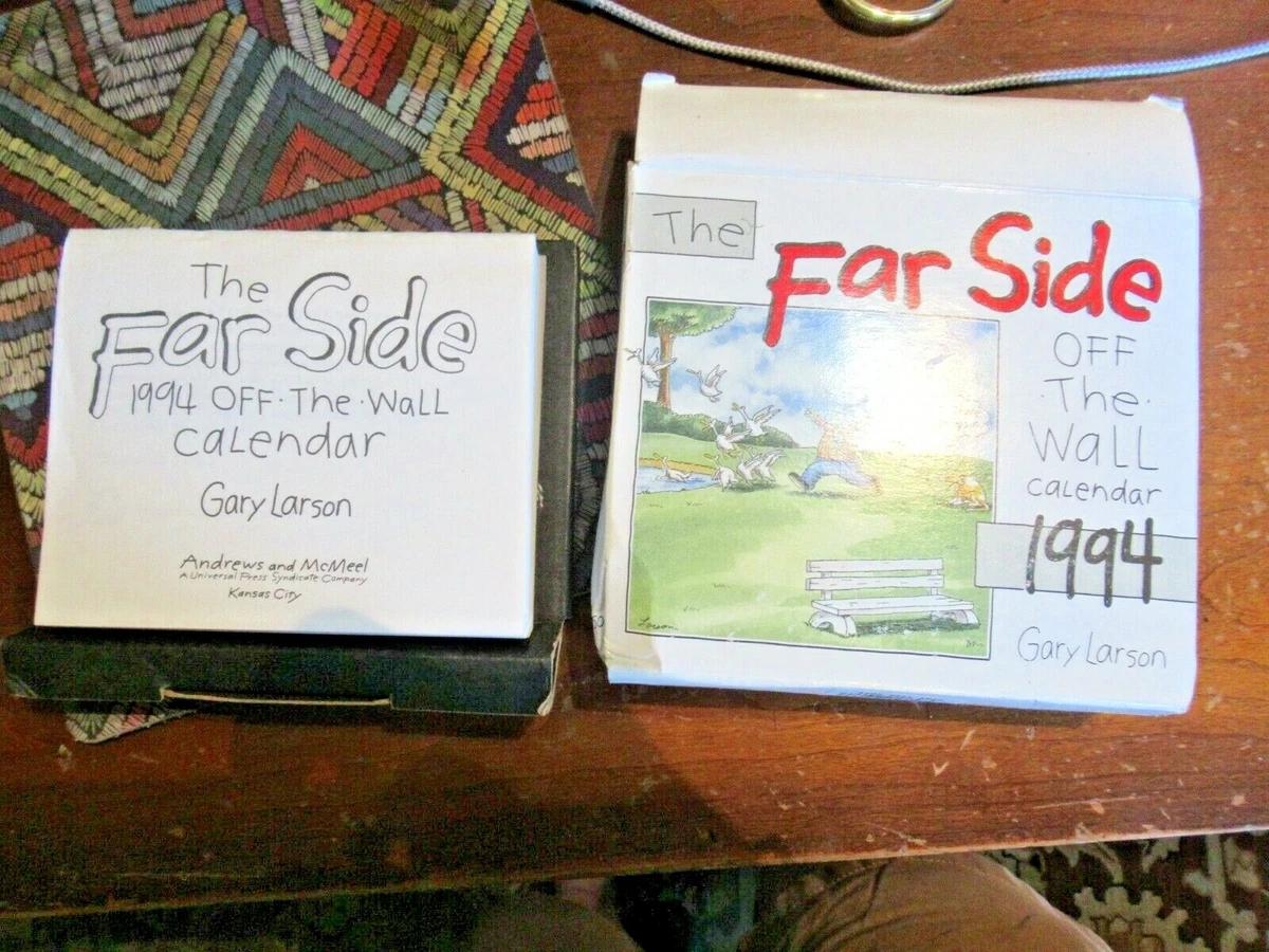 The Far Side 1994 Desk Calendar GARY LARSON DAILY GOOD FOR 2022!! Joke a  Day | eBay