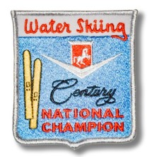 Century Boat water ski patch – Nat Champ