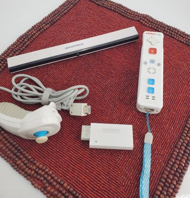 Nyko Wand & Nyko Kama Wii Remote, Monoprice Sensor Bar & 1080P Wii to HDMI Conv.
