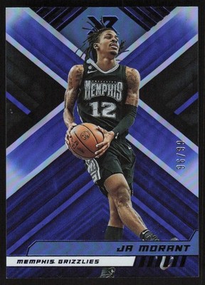 2022-23 CHRONICLES XR BLUE JA MORANT 96/99 MEMPHIS GRIZZLIES #295