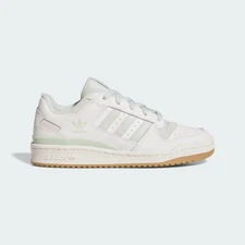 Adidas Women's Forum Low CL 'Cloud White Linen Green' Shoes JR0475