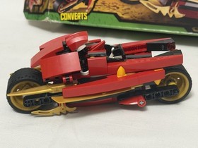 LEGO Ninjago set 9441 Kai's Blade Cycle Minifigures, Instructions, Box COMPLETE