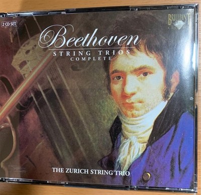 Beethoven String Trios Complete Zurich String Trio 2CD Brilliant Classics CD JP