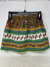 Native American Seminole Miccosukee Patchwork Handmade Mickey Girl Skirt 43