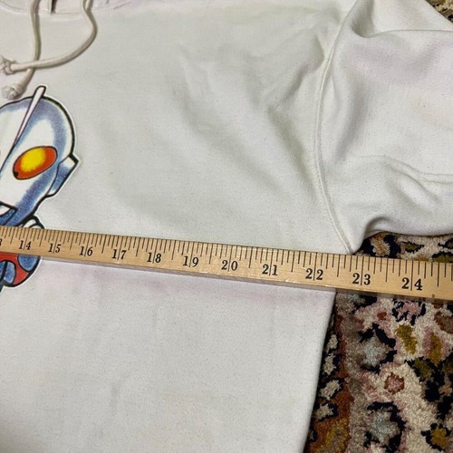 Large 1991 Ultraman Japan 25th anniversary iron on print thin hoodie - Picture 5 of 6