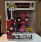Funko Pop! Vinyl Marvel Deadpool Pandapool #328 Flocked Chase Hot Topic Excl