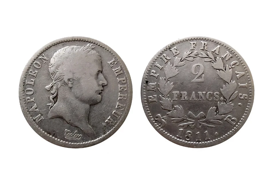 NAPOLÉON Ier 2 Francs 1811 B Rouen - Photo 1/1