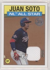 2021 Topps 1986 Topps All-Star Baseball Relics Juan Soto #86ASRJS 5m1