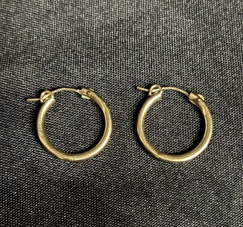 10K Gold Hoop Earrings