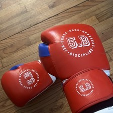 Cross Hook, Upper Cut Discipline 5.B Boxing Gloves - MMA Training & Bag Adult