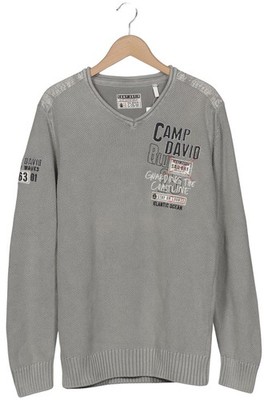 Camp David Pullover Herren Strickpullover Strick Oberteil Gr. XL Bau... #d60jujo