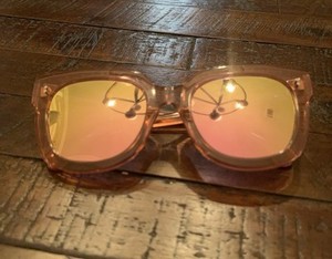 Chimi Core Women\'s Guava Square Sunglasses 008 54-22 Peach/Pink Chimi Guava #008 Sunglasses - Pink | Garmentory main image 2
