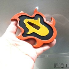 Alloy Colorful Flame Sword Tsuba For Japanese Katana sword wakizashi tanao