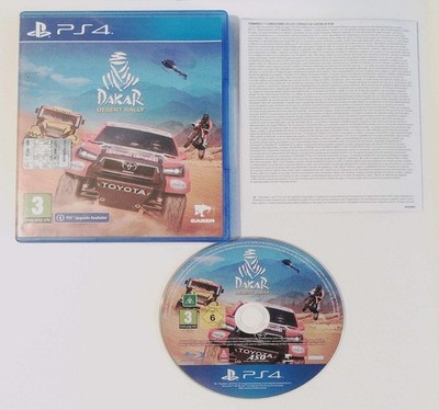 PS4: DAKAR DESERT RALLY - Complete, ITALIAN! PLAYSTATION 4 PS5 - CONS 24/48H