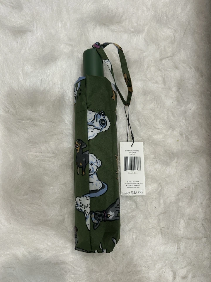 VERA BRADLEY ESSENTIAL UMBRELLA Dog Park NWT - Image 3 of 3