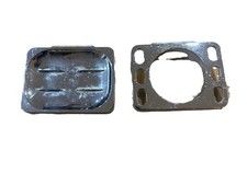 VTG MCM 1950s 60s Del Mar Soap Dish ToothBrush Cup holder Wall Mounted Chrome