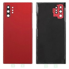Samsung Note 10+/Note 10 Plus 5G/note 10 pro Red battery back cover -Lens