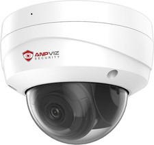 Anpviz UltraHD 8MP POE Dome Security Camera Audio 4K 2.8mm IP67 Vandal Proof