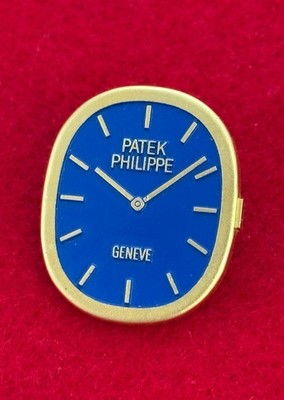 Patek Philippe Ellipse Blue Dial Lapel Pin or Tie Tac