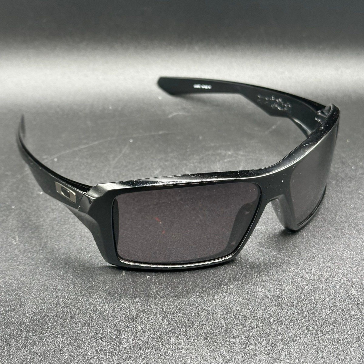 Y2K Oakley Eye Patch Polished Black Frame 03-570 Original 1st