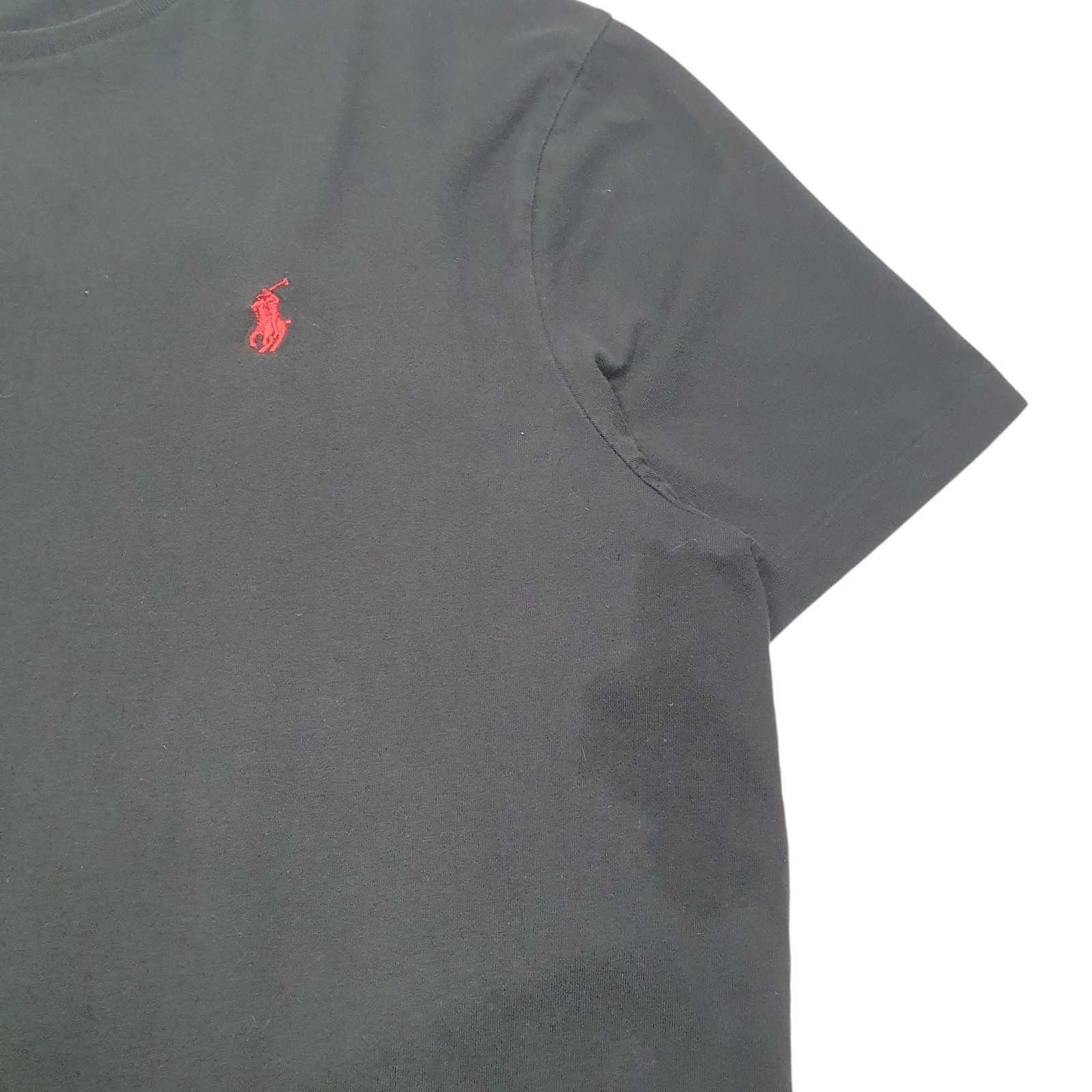 POLO RALPH LAUREN Black T Shirt Tee Short Sleeve Cotton Mens L image 4