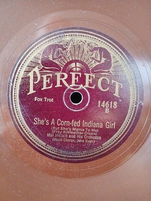 1920s Pre War Jazz Mal Hallett And His Orchestra Perfect 1926 E- 78 RPM