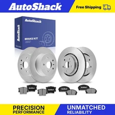 Front Rear Brake Rotors Ceramic Pads for 2022 Toyota Camry 3.5L V6