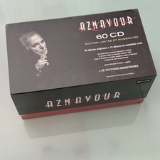 Charles Aznavour 60 CD BOX SET EDIZIONE LIMITATA NUMERATA
