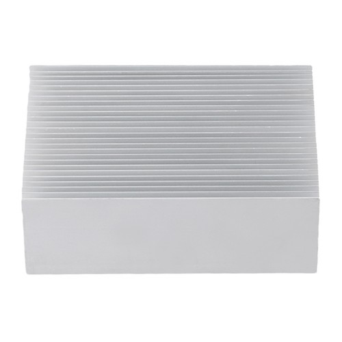 Large Big Aluminum Heatsink Heat Sink Cooling Fin Radiator 100 X 69 X 36mm New - Afbeelding 4 van 12