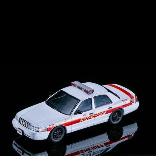 1:64 Ford Crown Victoria Sheriff Patrol Car Diecast - Picture 7 of 7