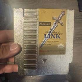 Videojuego Nintendo Zelda 2 The Adventure Of LINK 1985 de colecci&oacute;n SOLO CARRITO NES