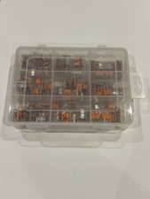 WAGO connectors set case 221 series, 85 pcs 2, 3 & 5way.
