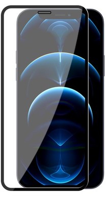 GSA Tempered Glass with Black Border For iPhone 12 Pro Max